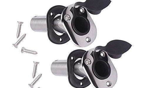 2PCS Flush Mounting Fishing Rod Holders with Rubber Cap, Liner and Gasket (Screws Integrated) (15 Degree) – Best Fishing Rod Holders 2PCS Flush Mounting Fishing Rod Holders with Rubber Cap, Liner and Gasket (Screws Integrated) (15 Degree) – Best Fishing Rod Holders