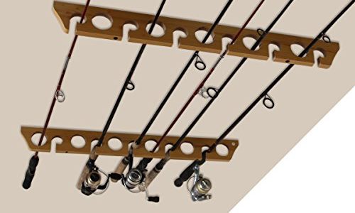 Speed Creek Creations 3 in 1, 11 Fishing Rod Wall Ceiling Storage Rack – Best Fishing Rod Holders Speed Creek Creations 3 in 1, 11 Fishing Rod Wall Ceiling Storage Rack – Best Fishing Rod Holders
