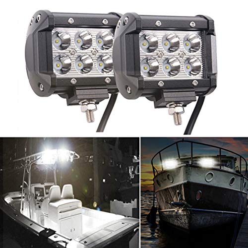 Shangyuan Pontoon Boat Docking Light, Marine Led Lights for Kayak Bass