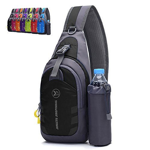 crossbody backpack with water bottle holder