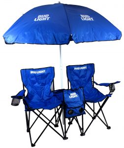 Dual Folding Camping Chairs