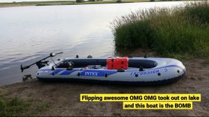 Intex 5 Person Inflatable Boats