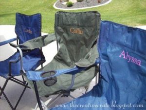 Personalized Camping Chairs