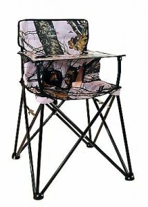 Pink Camo Camping Chairs