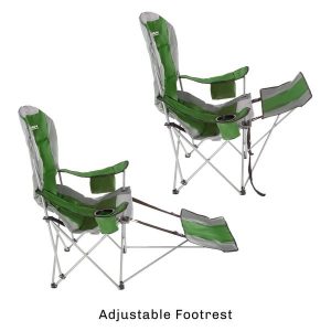 Reclining Camping Chairs With Footrest