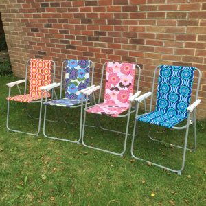 Retro Folding Camping Chairs