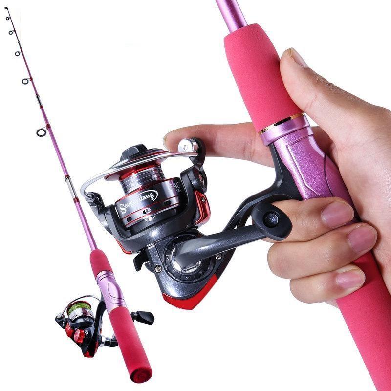 women's fishing rod combo