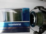 Shimano technium tribal on spool and packaging